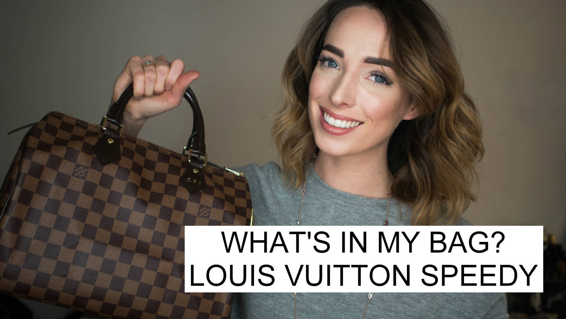 What's In My Louis Vuitton Speedy 25 