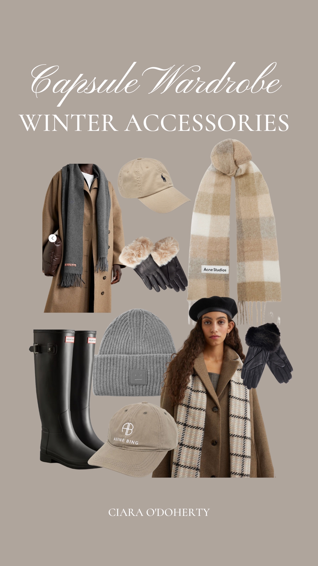 the capsule wardrobe: the best winter accessories for 2023