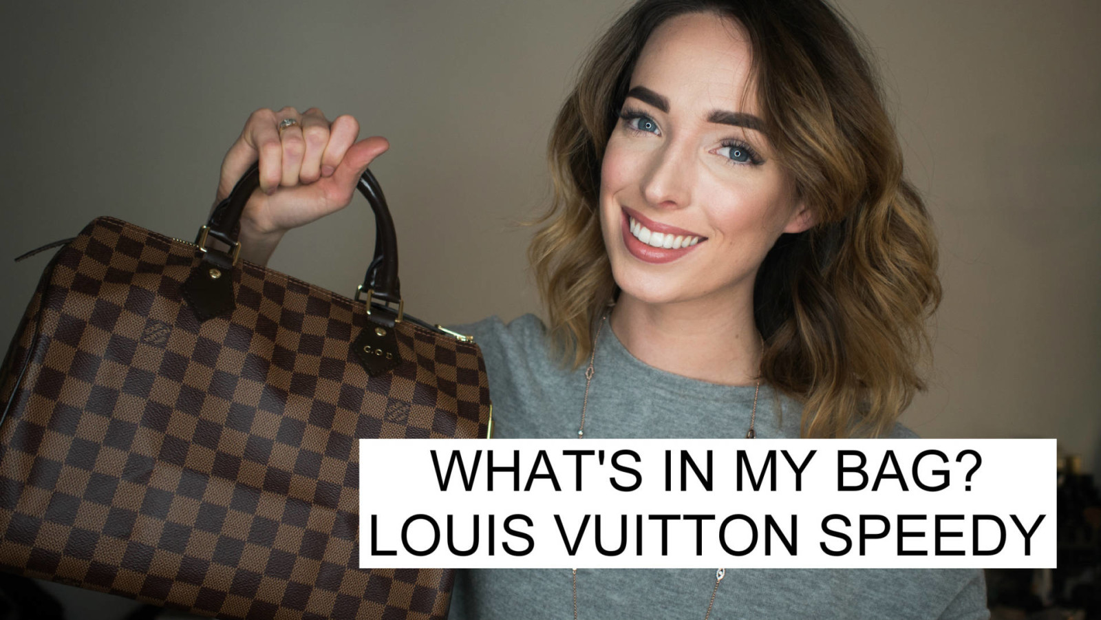 What&#39;s in my bag & Review of Louis Vuitton Speedy 30 - Ciara O&#39; Doherty