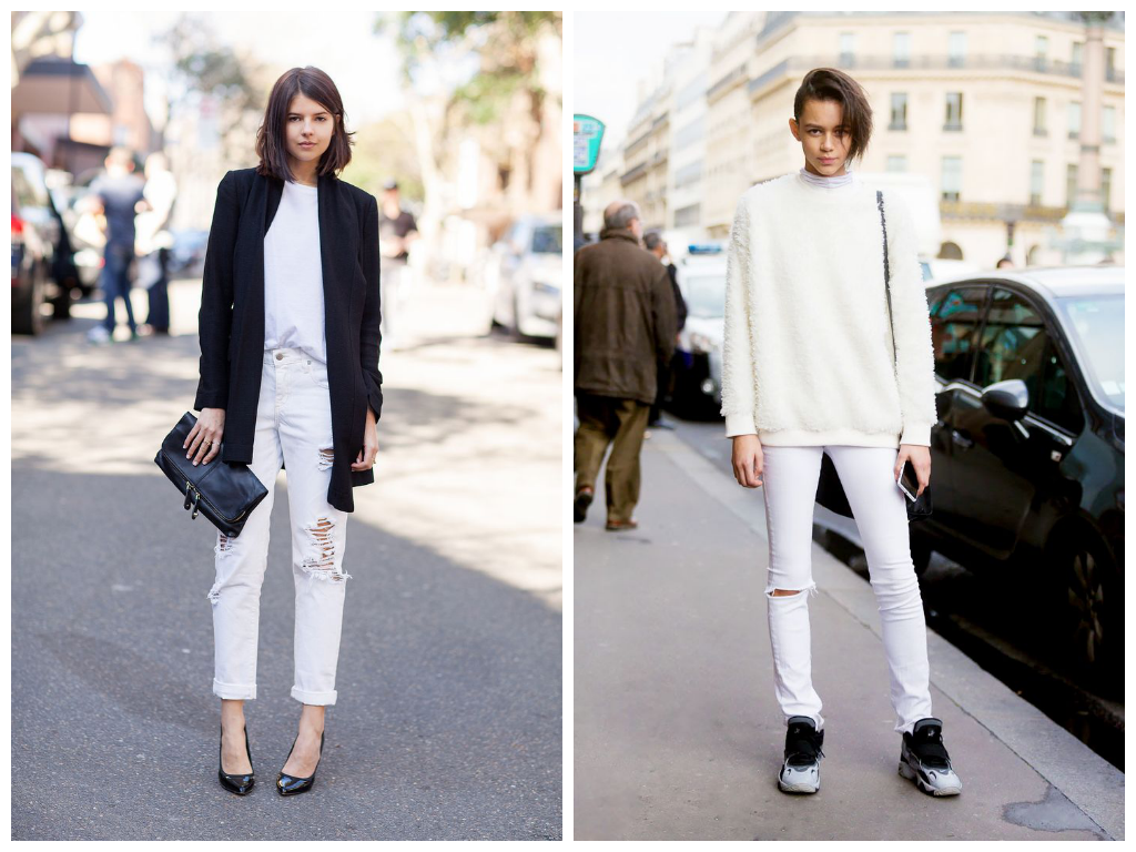 Trend Report: White Jeans
