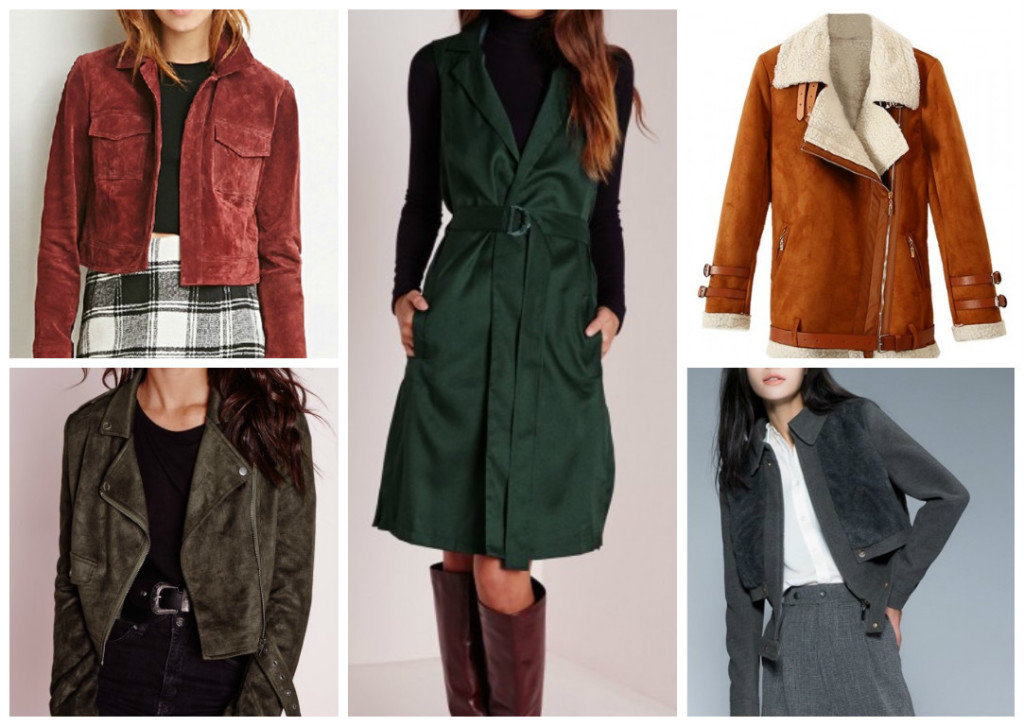 AW Coats Under €100: Suede-Effect