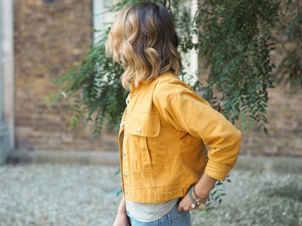 Style Diary: Cropped denim and Mustard tones